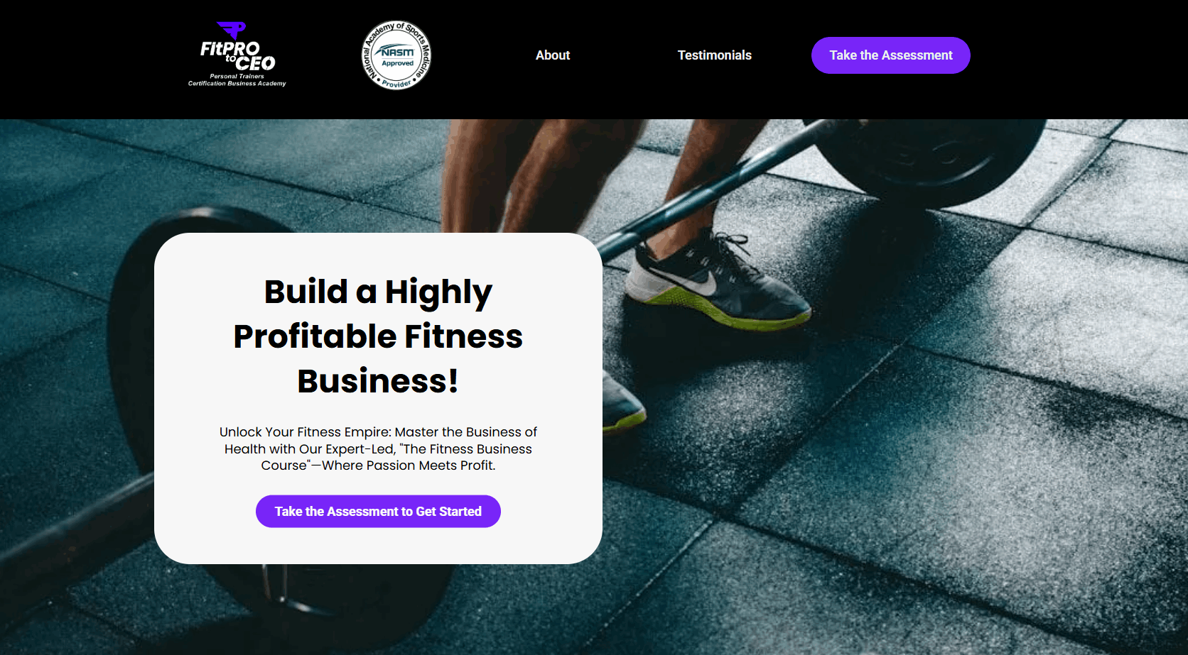 Fitness Business Course